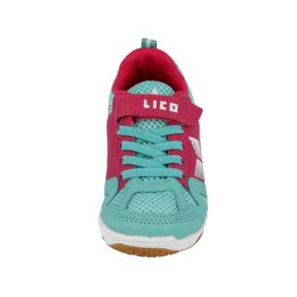 Lico Sport VS - Hallensportschuhe Klettverschluss - Kinder - Türkis
